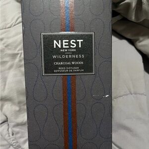 NEST Fragrances Charcoal Woods Reed Diffuser - Gray and Blue